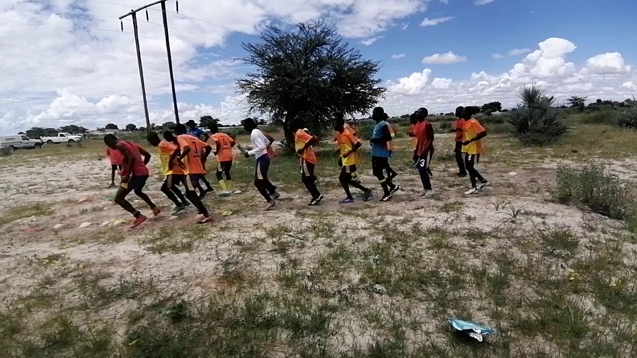 Andimba T ya T soccer team 2020 warm-up