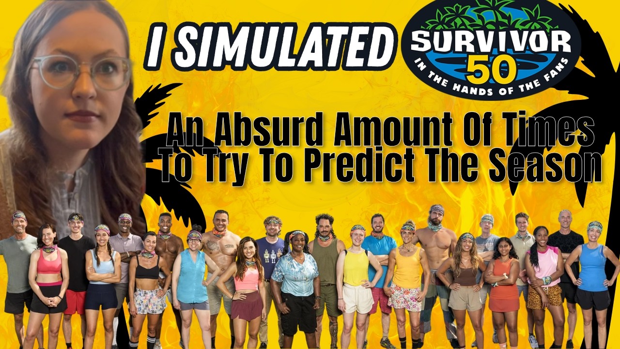 Trying to Predict Survivor 50 With Simulations (Part 1)