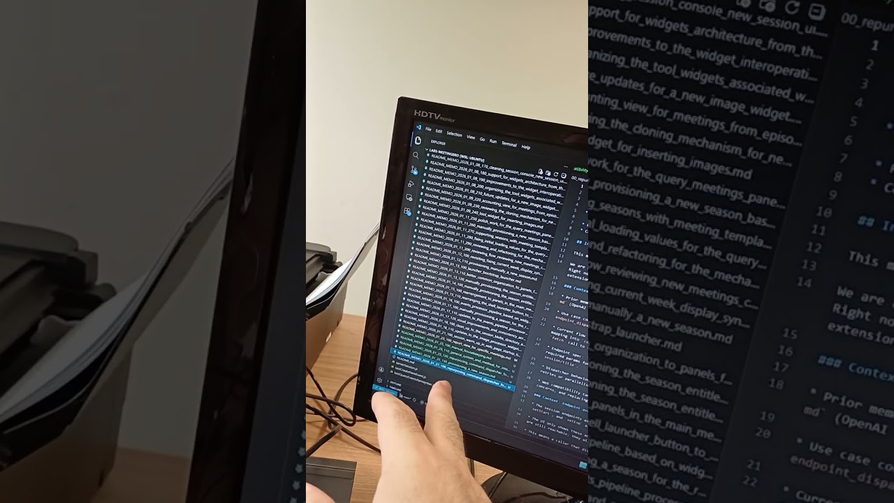 Asking the AI agent to read the memo - #CodingWithAgents - episode 55