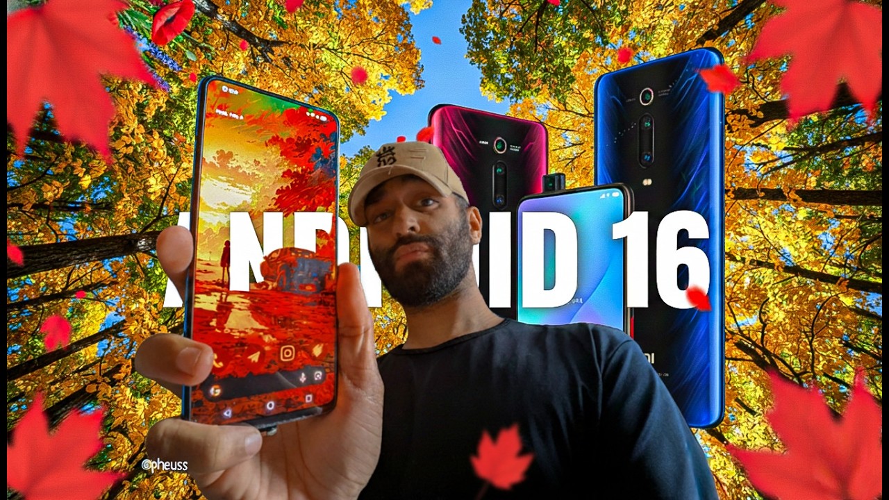 ✹INSTALEI o ANDROID 16 no MI 9T PRO e DEU NISSO! 😞❗Evolution X Custom ROM