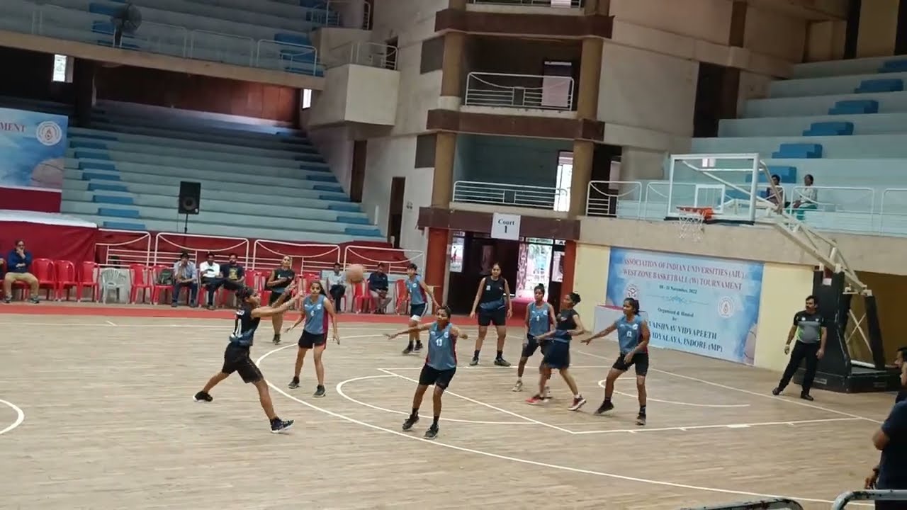 ITM Gwalior vs SGSU Gujarat | Super League | Indian Univ. West Zone (W) Basketball Tournament '22