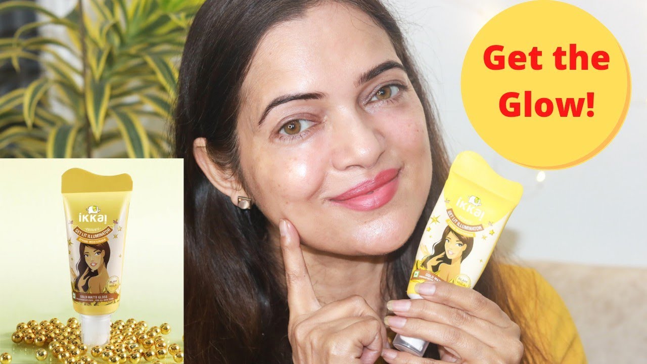Ikkai Organic Get Lit Illuminator Strobe Cream Review | Moisturizer or Highlighter?