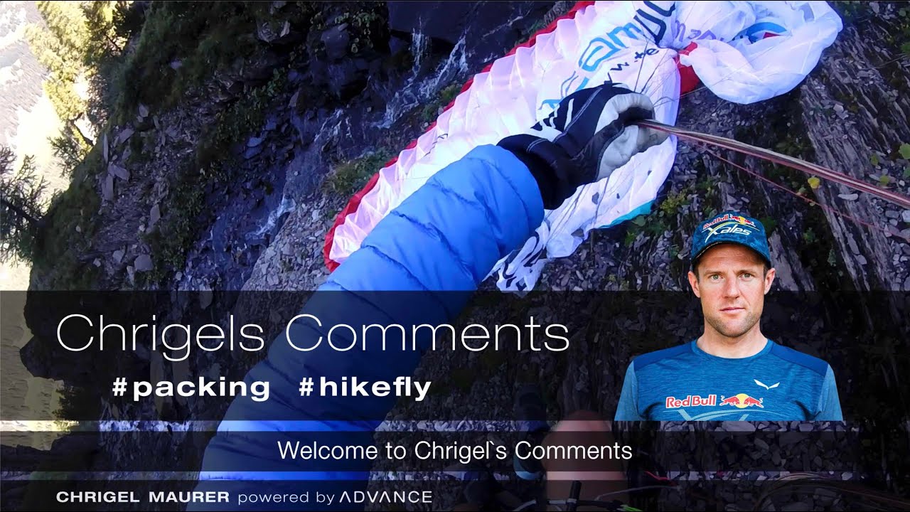 2. Clip Chrigel`s comments... #packen #hikefly