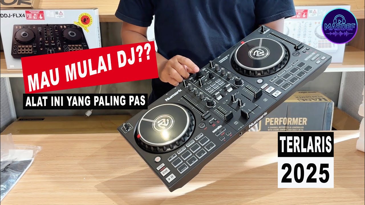 BEST DJ CONTROLLER 2 CHANEL FOR BEGINNERS NUMARK MIXTRACK PRO FX | SERATO VIRTUAL DJ