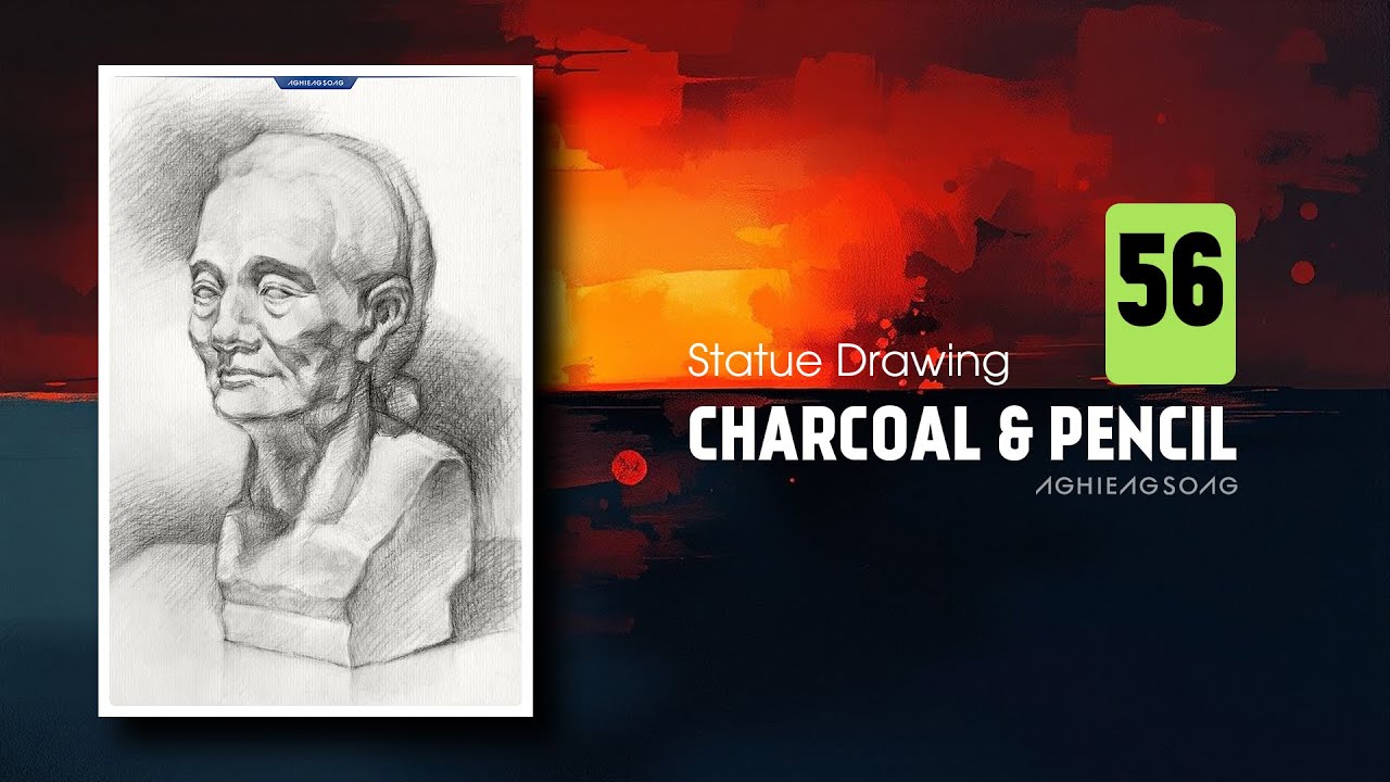 Pencil Drawing 56 [NghiengSong] [Statue Drawing]