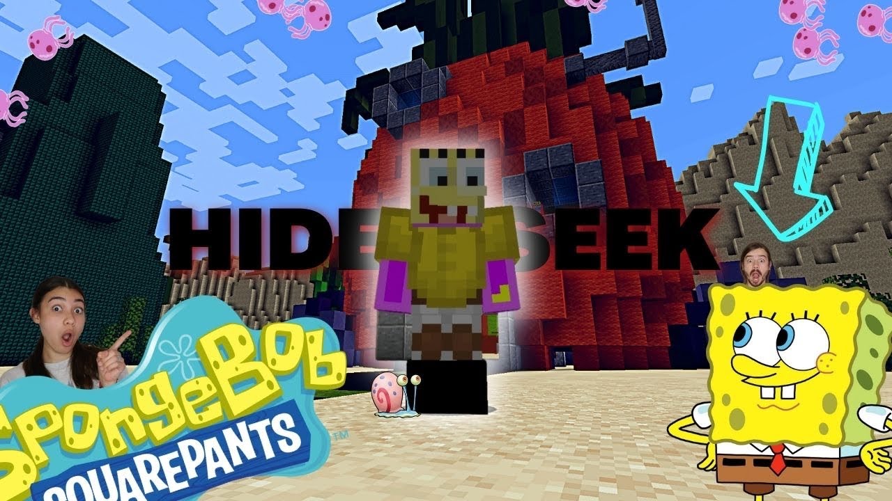 SpongeBob SquarePants Hide And Seek!!