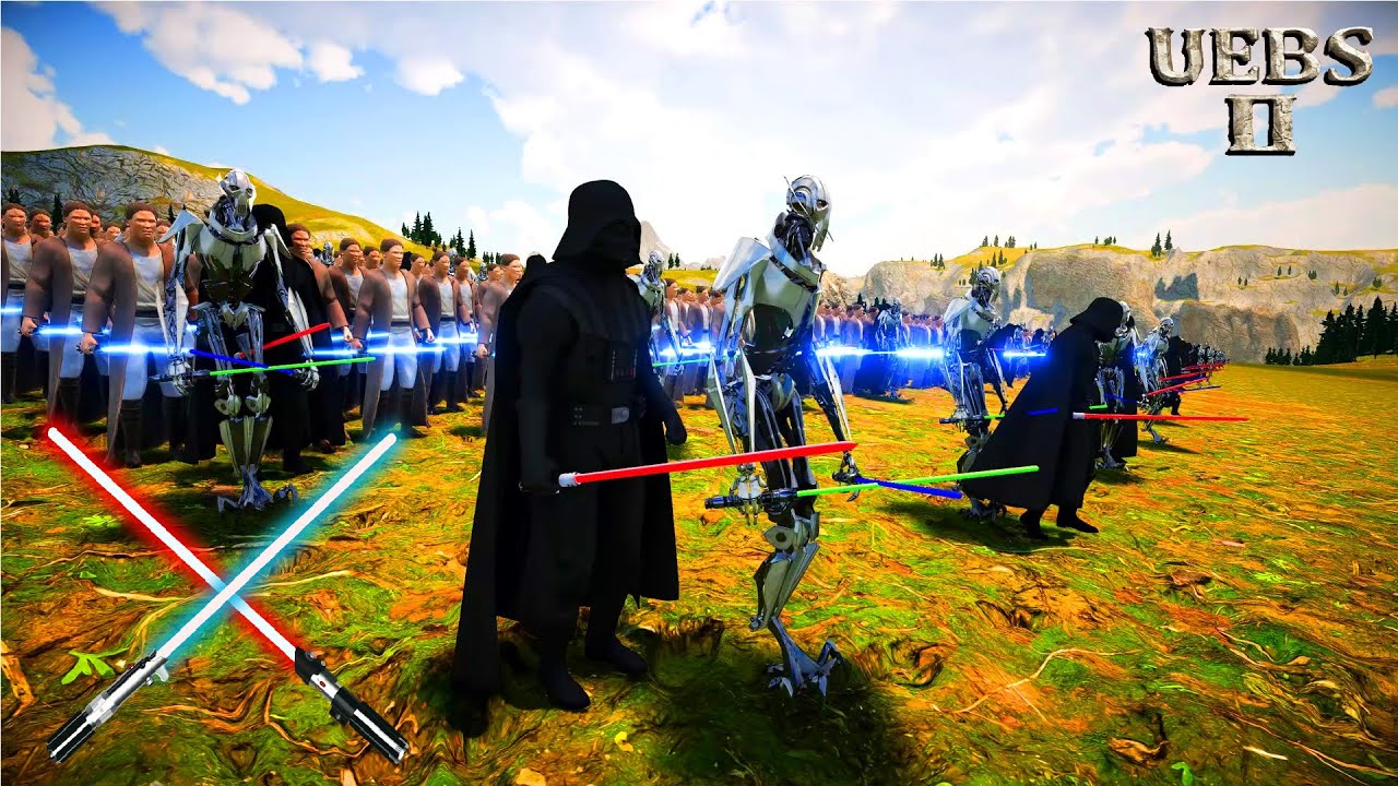 STAR WARS CONQUER THE HIGHLAND FROM 4,000,000 GLADIATORS | Ultimate Epic Battle Simulator 2 | UEBS 2