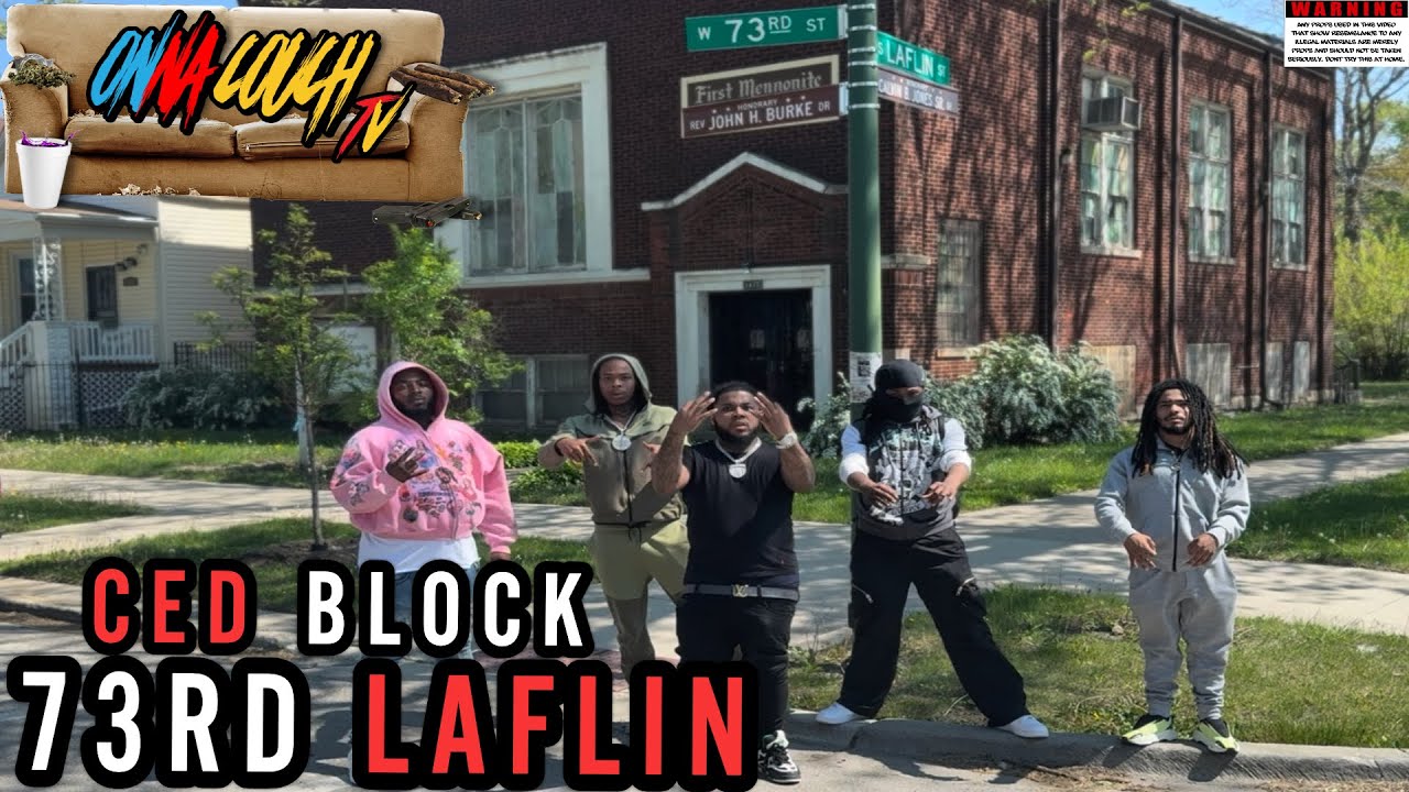73rd Laflin (Ced Block/Spin Nem) Hood Vlogs | Перестрелка в видеоблоге, конфликт 3rd Gang RedTape...