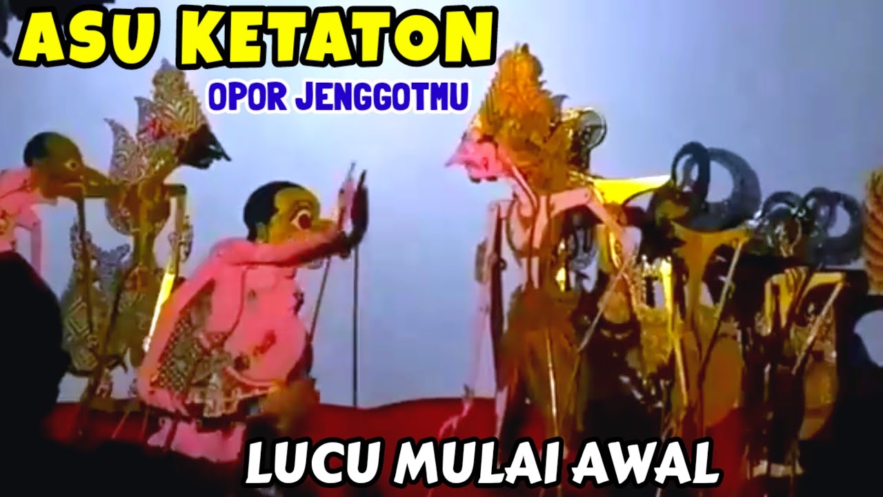 Wayang kulit lucu Dalang Ki Seno Nugroho 