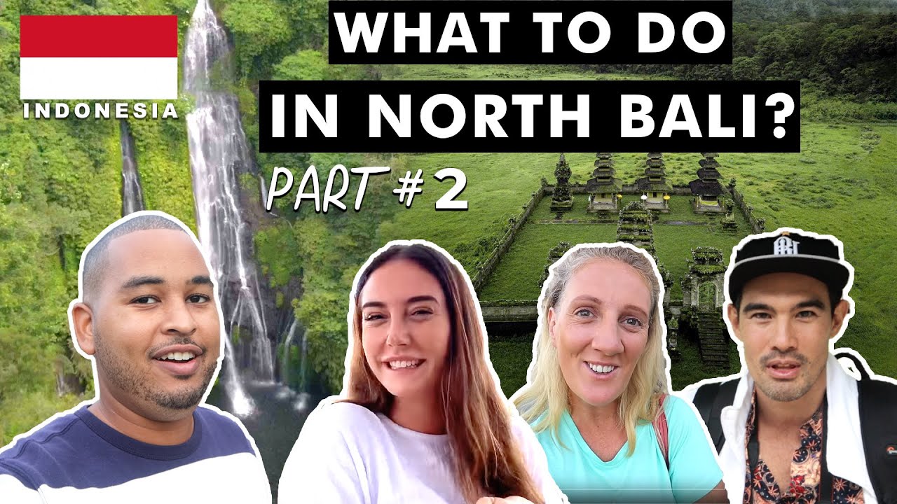 THINGS TO DO in North Bali - Jatiluwih Rice field , Banyumala Waterfall, Tamblingan Lake 🇮🇩VLOG 53