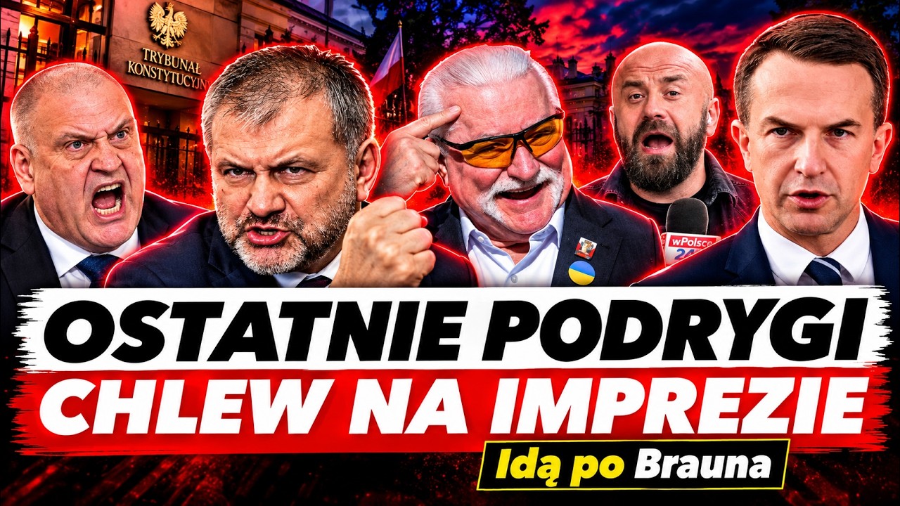 WYPAD Z TYM! Wałęsa wywalił prowokatora | Donos na Święczkowskiego | Sądny dzień Brauna