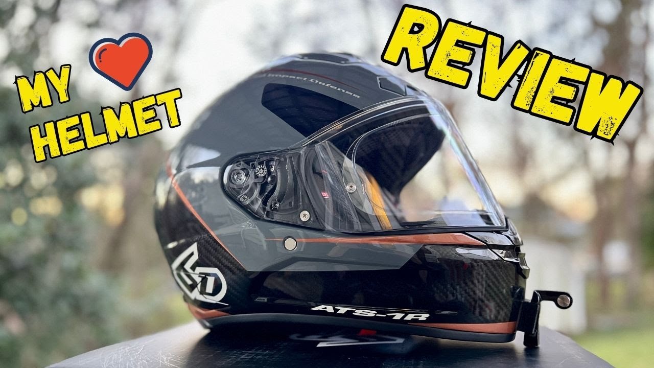 Best Safest Motorcycle Helmet 6D ATS-1R | Why I Chose 6D Helmets