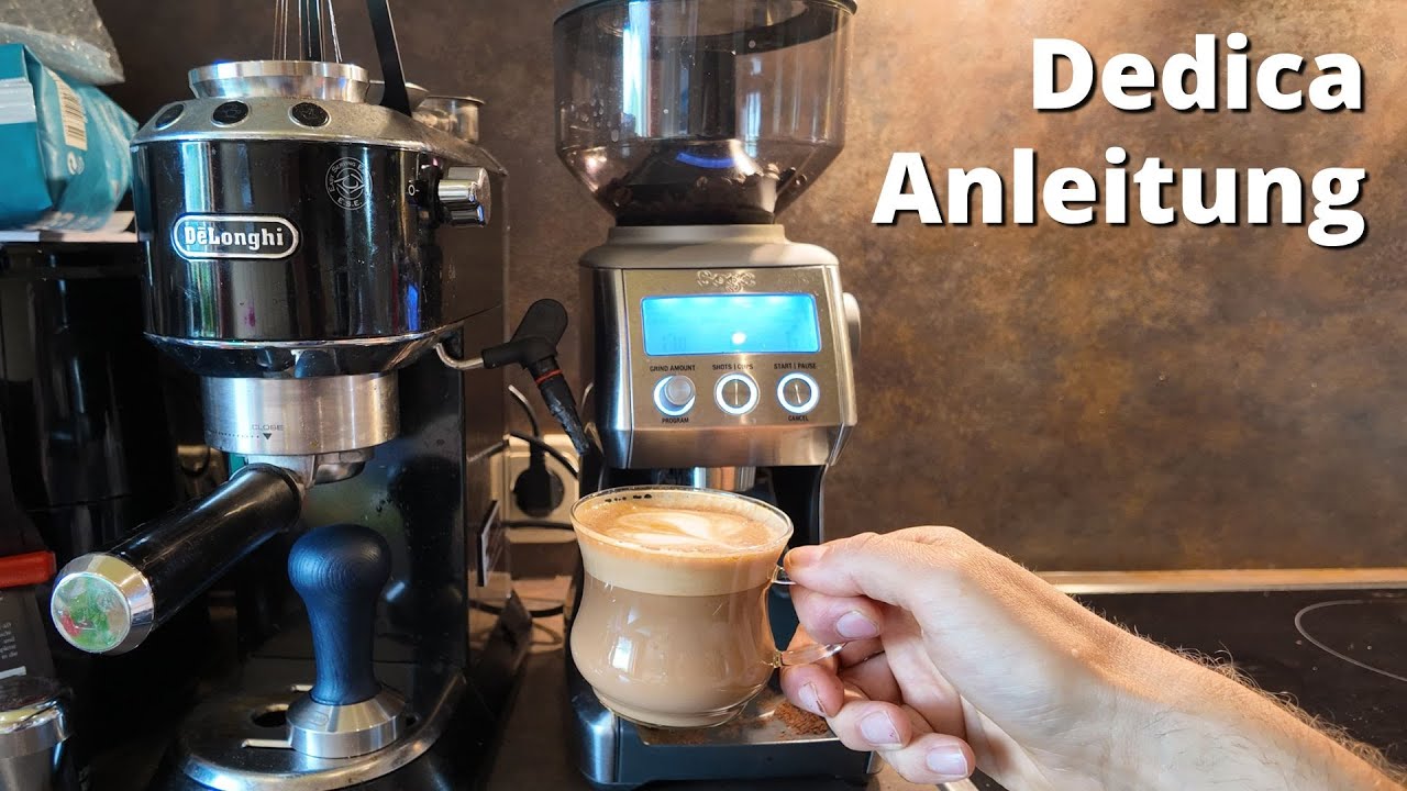 Delonghi Dedica EC680 Espresso und Cappuccino Anleitung 2024