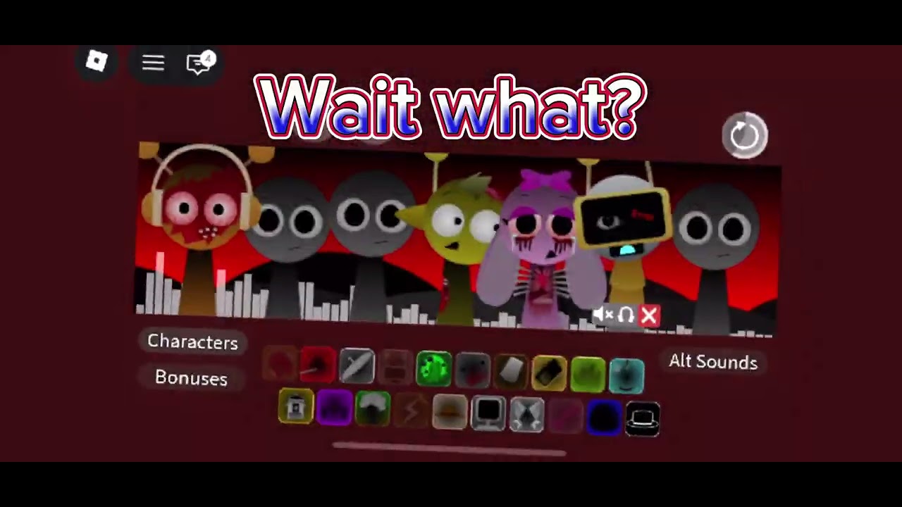 Wait what? Roblox Sprunki +