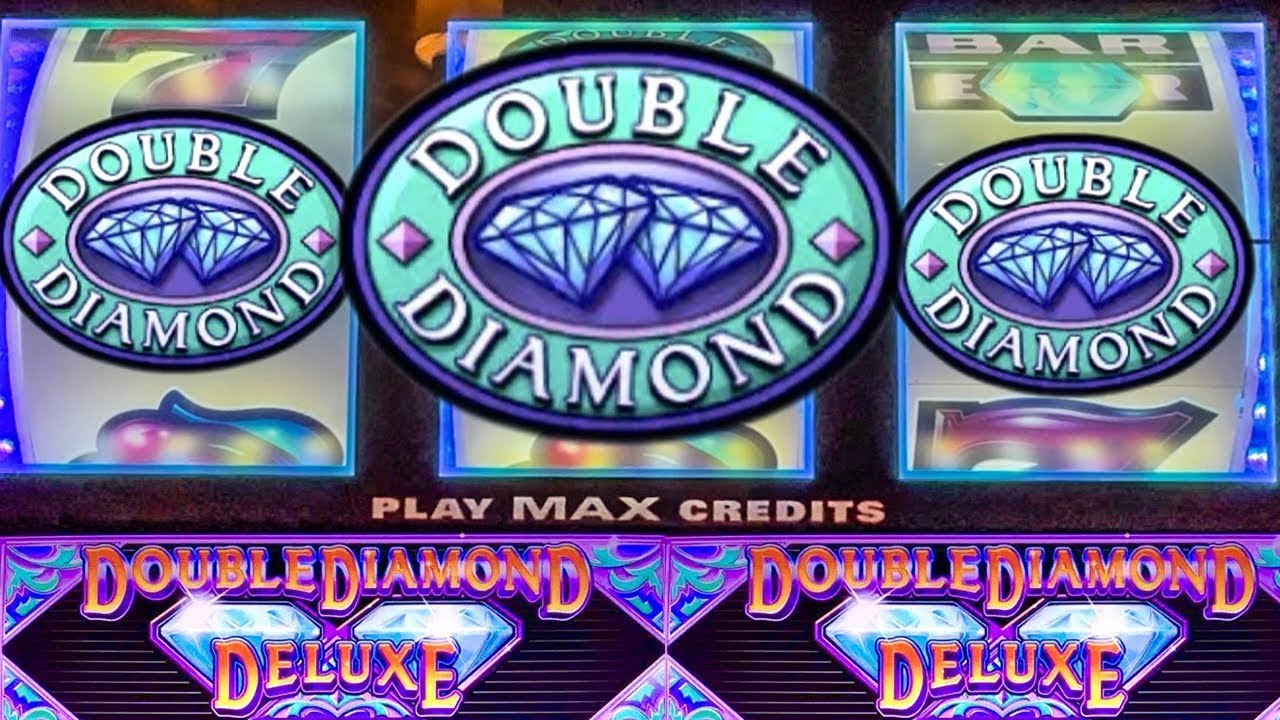 Classic Double Diamond Deluxe Old School 3 Reel Slot