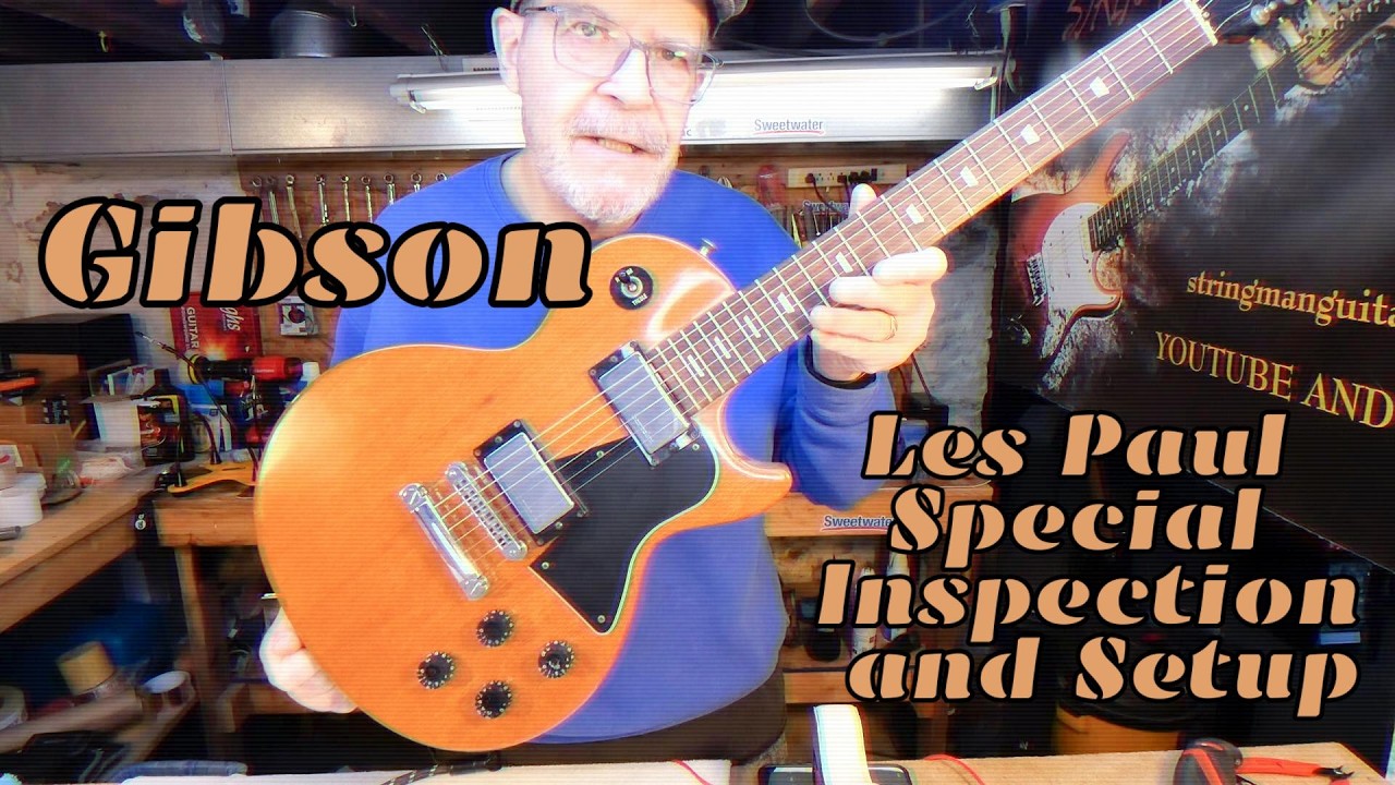 Les Paul Special Inspection and Setup EP489