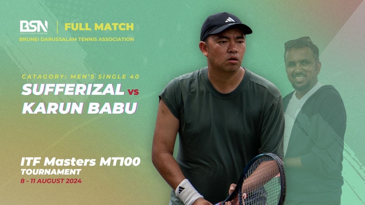 Karun Babu vs. Sufferizal | ITF Masters MT100
