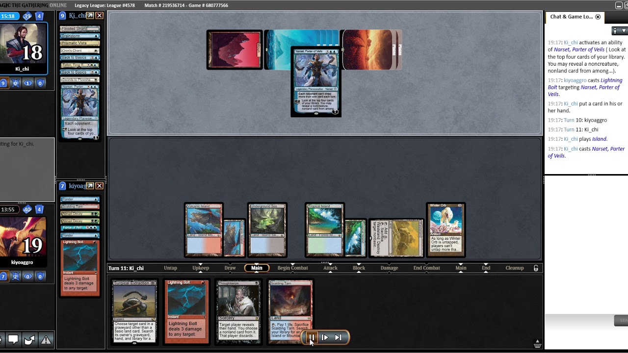 4c delver vs miracle game2 2019 kiyoaggro