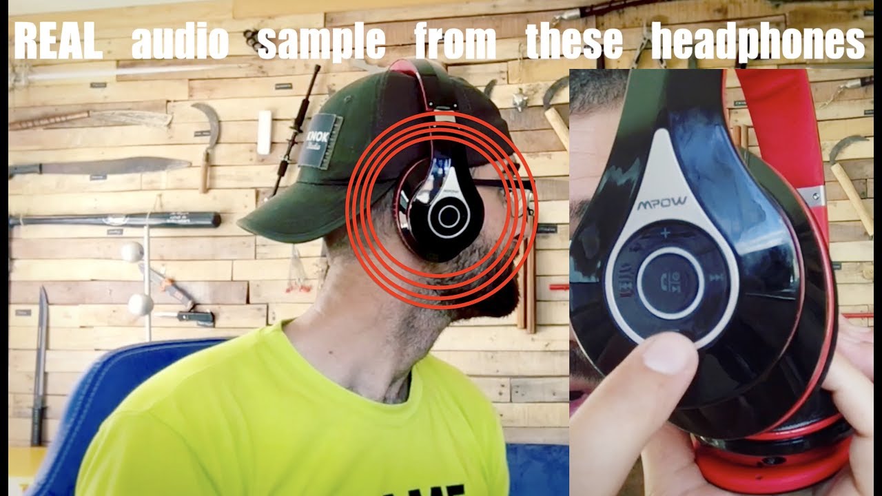 ★★★★★ Audio sample of Mpow Bluetooth Headphones Over Ear Review & Test - Amazon