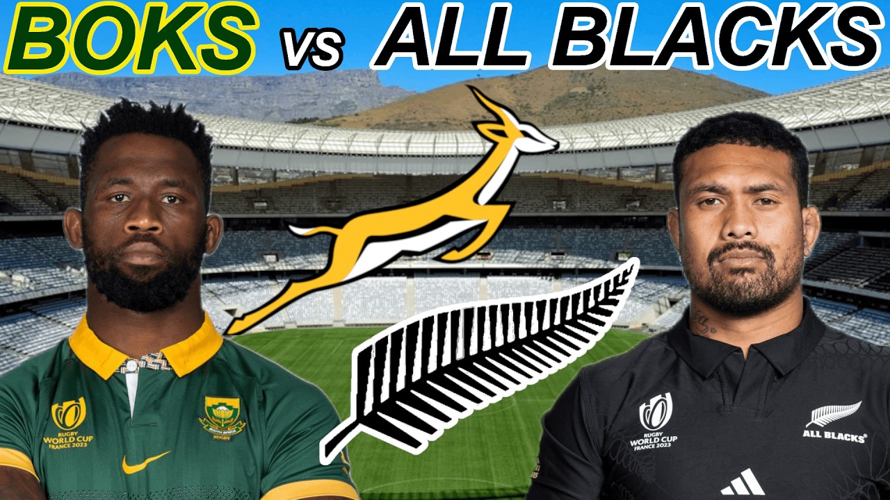 SOUTH AFRICA vs NEW ZEALAND Live Commentary (Springboks vs All Blacks 2026 2nd Test)