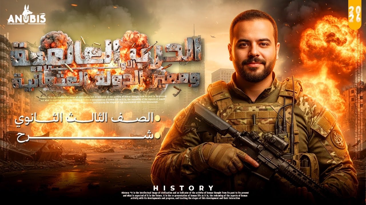 شرح قيام الحرب العالميه الاولي ومصير الدوله العثمانيه - تاريخ ٣ ثانوي دفعه 2026 | أنوبيس التاريخ |