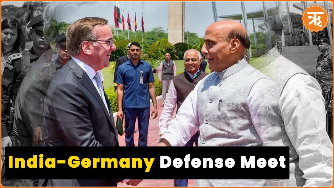 Defense Minister Rajnath Singh Holds Bilateral Talks with German Counterpart | Top News