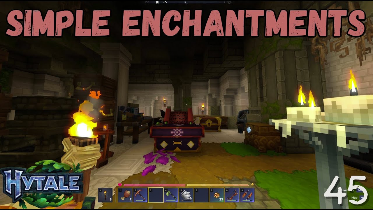 Hytale Mod Showcase: Simple Enchantments