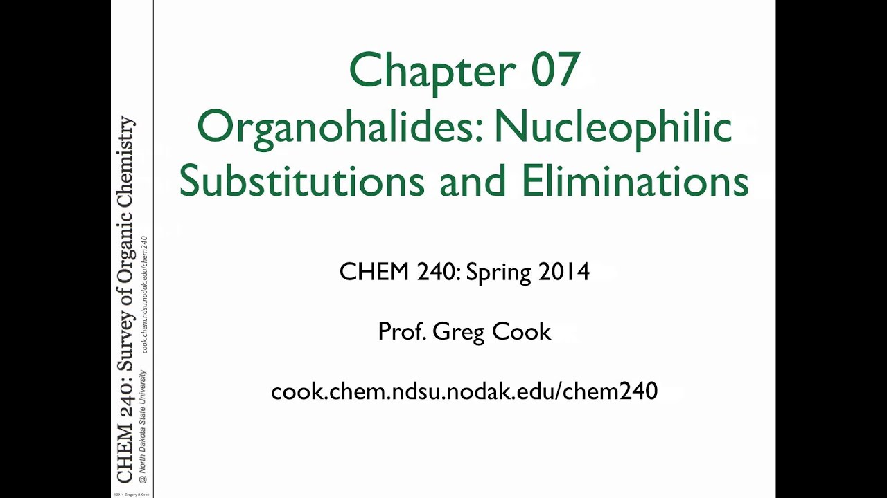 Chem 240 - Lecture 17 - 10/28/14