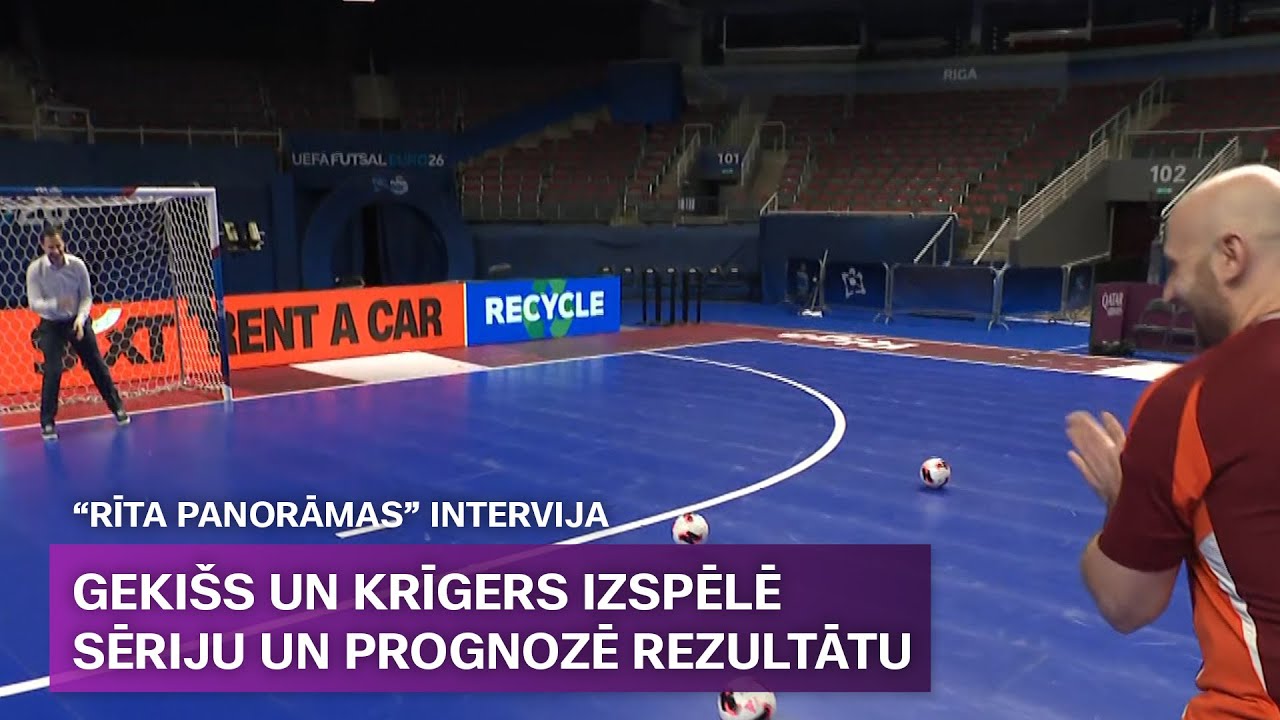 Vārtu tīkls pilns ar bumbām – Gekišs un Krīgers izspēlē Latvijas un Horvātijas dueļa scenāriju