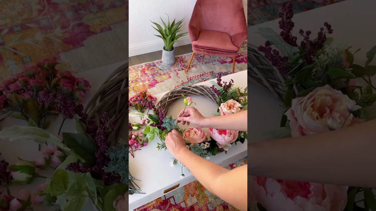 Ashley | DIY Spring Wreath