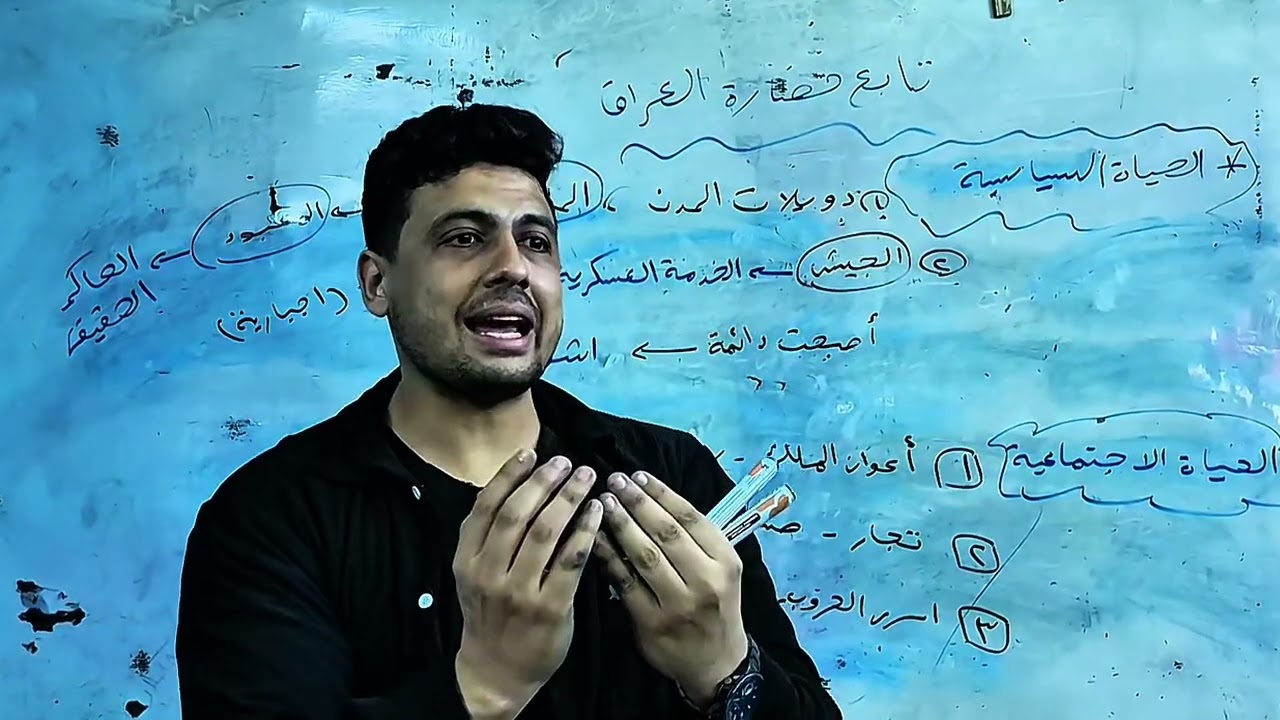 حضارة العراق اولي ثانوي 