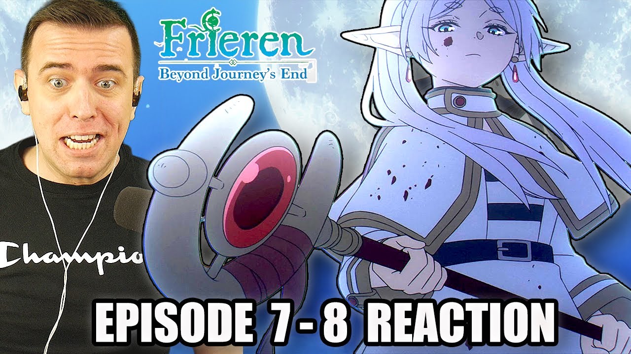 КАК В СКАЗКЕ И ФРИЕРЕН-ИСТОРИЦА! | Реакция на «Frieren: Beyond Journey's End», эпизоды 7 и 8