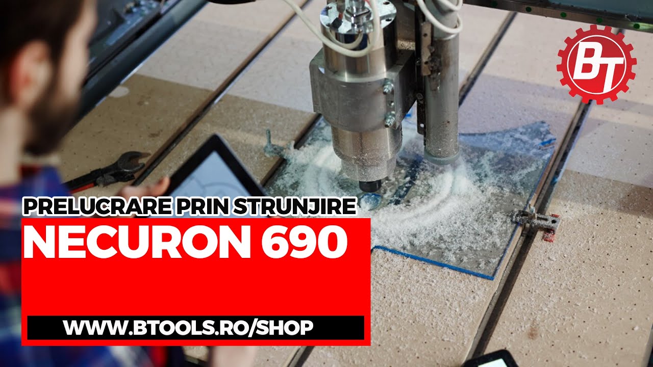 Prelucrare prin Strunjire CNC  - Placa Necuron 690