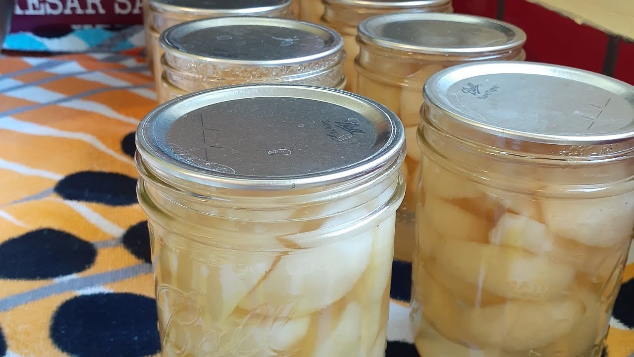 Canning ASIAN Pears