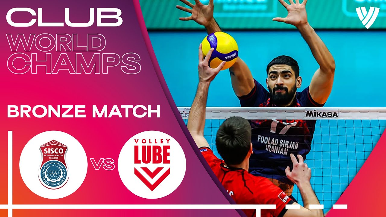 Foolad Sirjan Iranian vs. Cucine Lube Civitanova - Bronze Match | Men's Club World Champs 2024