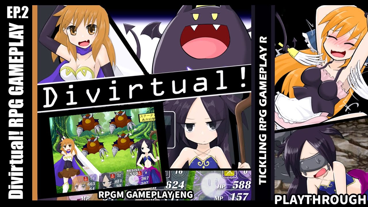 Divirtual! (PART-2) Tickle RPG GAMEPLAY [ENG]