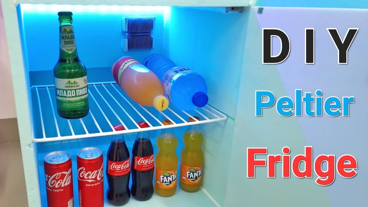 DIY Mini Desktop Fridge from Broken Water Dispenser (6⁰C Drinks!!!)