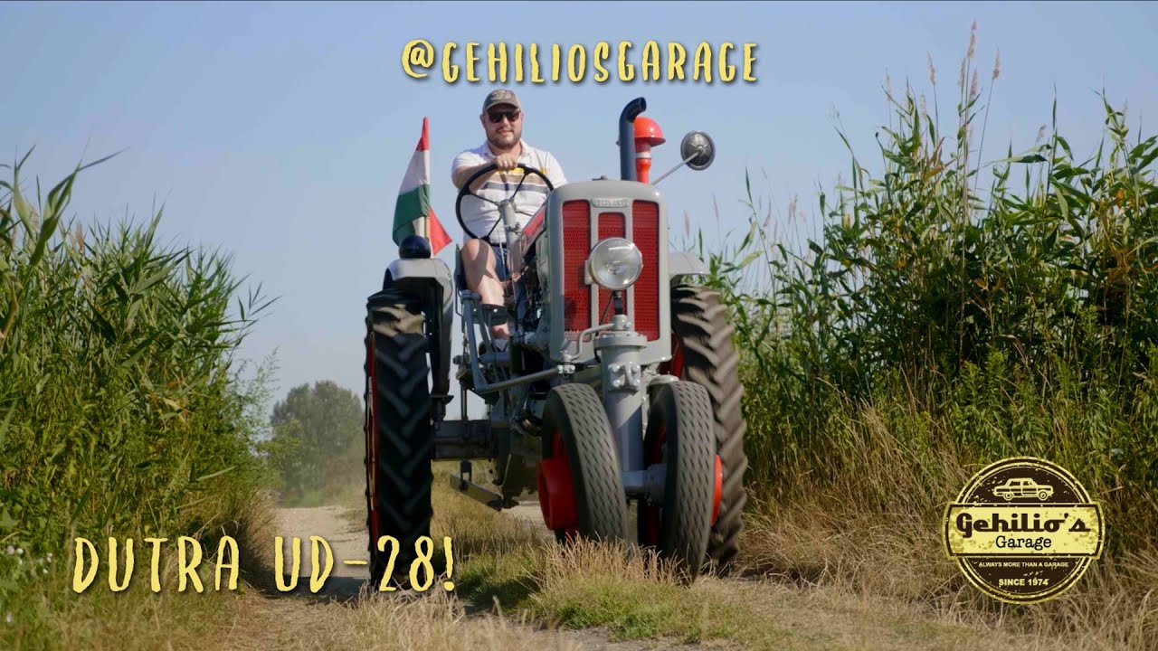 DUTRA UD-28 teszt! Az utolsó EREDETI UD-28-at próbálhattuk ki! MAGYAR traktor amiből egy maradt!