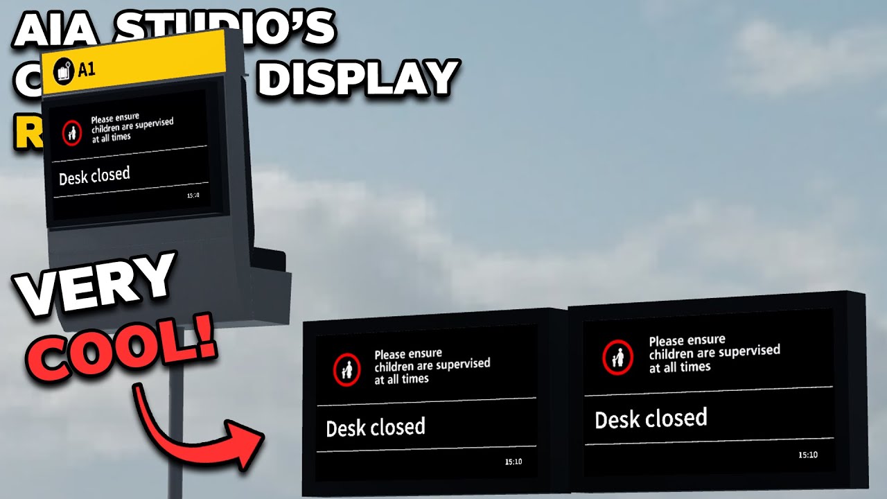 AIA STUDIO'S CHECK IN DISPLAY REVIEW! - ROBLOX (EP - 25)