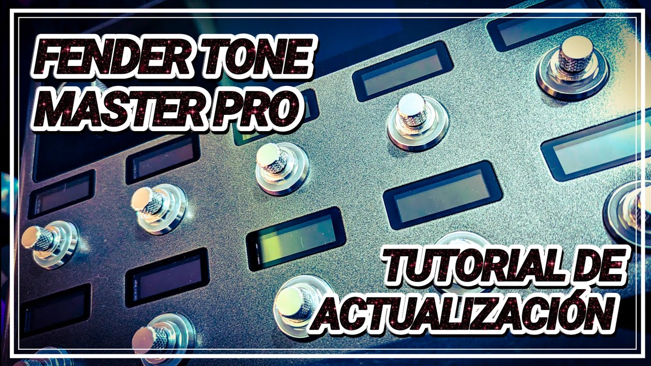 Fender Tone Master Pro - Firmware Update Tutorial