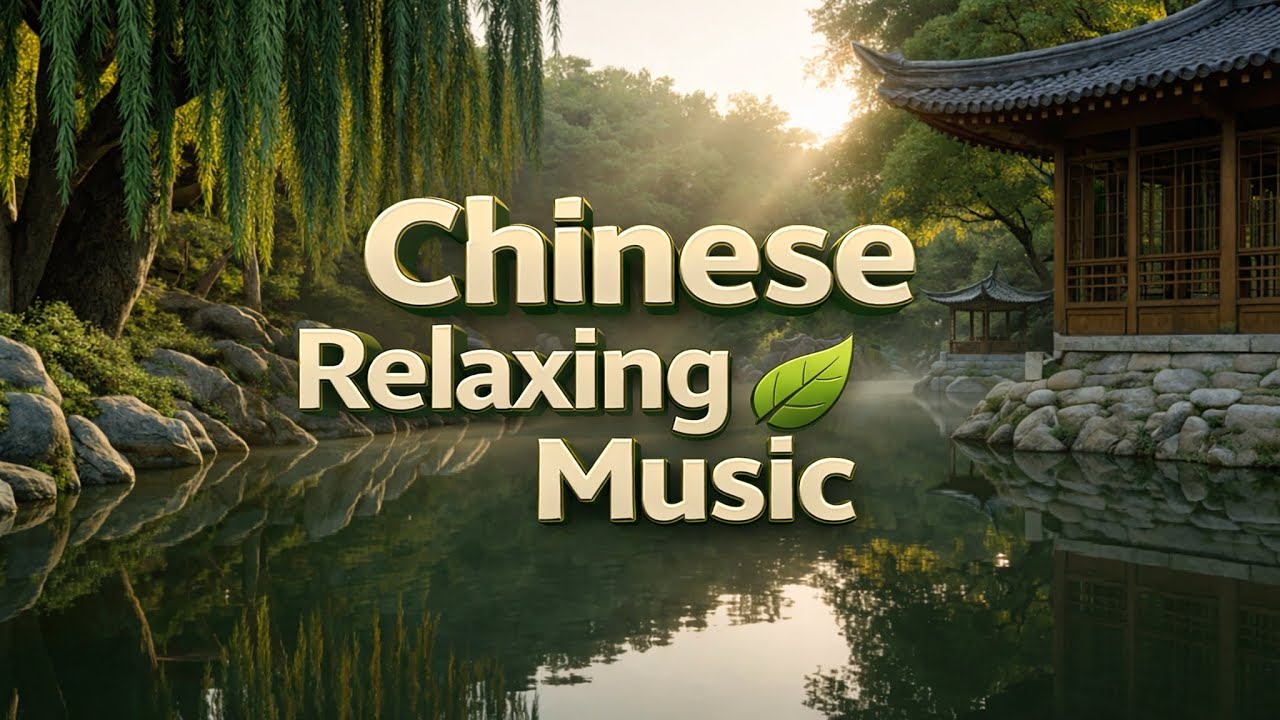 Top Chinese Relaxing Music Bamboo Flute, Erhu & Guzheng 🍃 Soothing Music