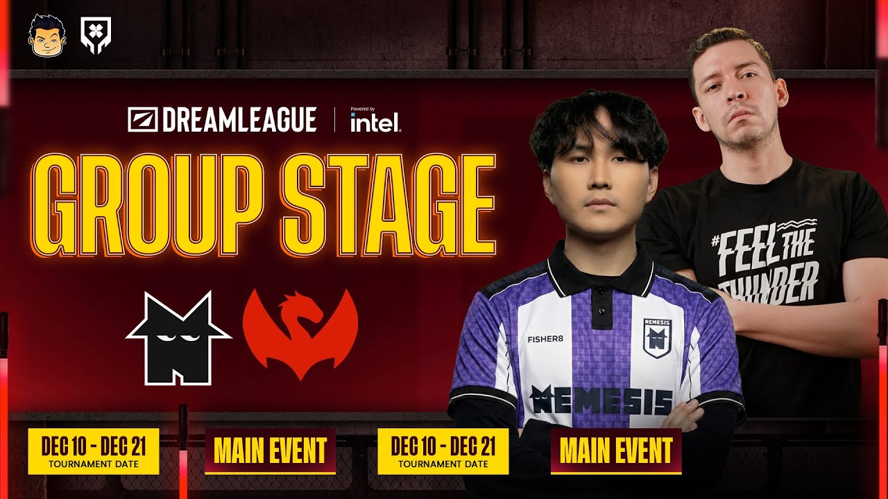 [FIL]  Team Nemesis vs Amaru Gaming (BO3) | DreamLeague Season 27 Group Stage - Day 2