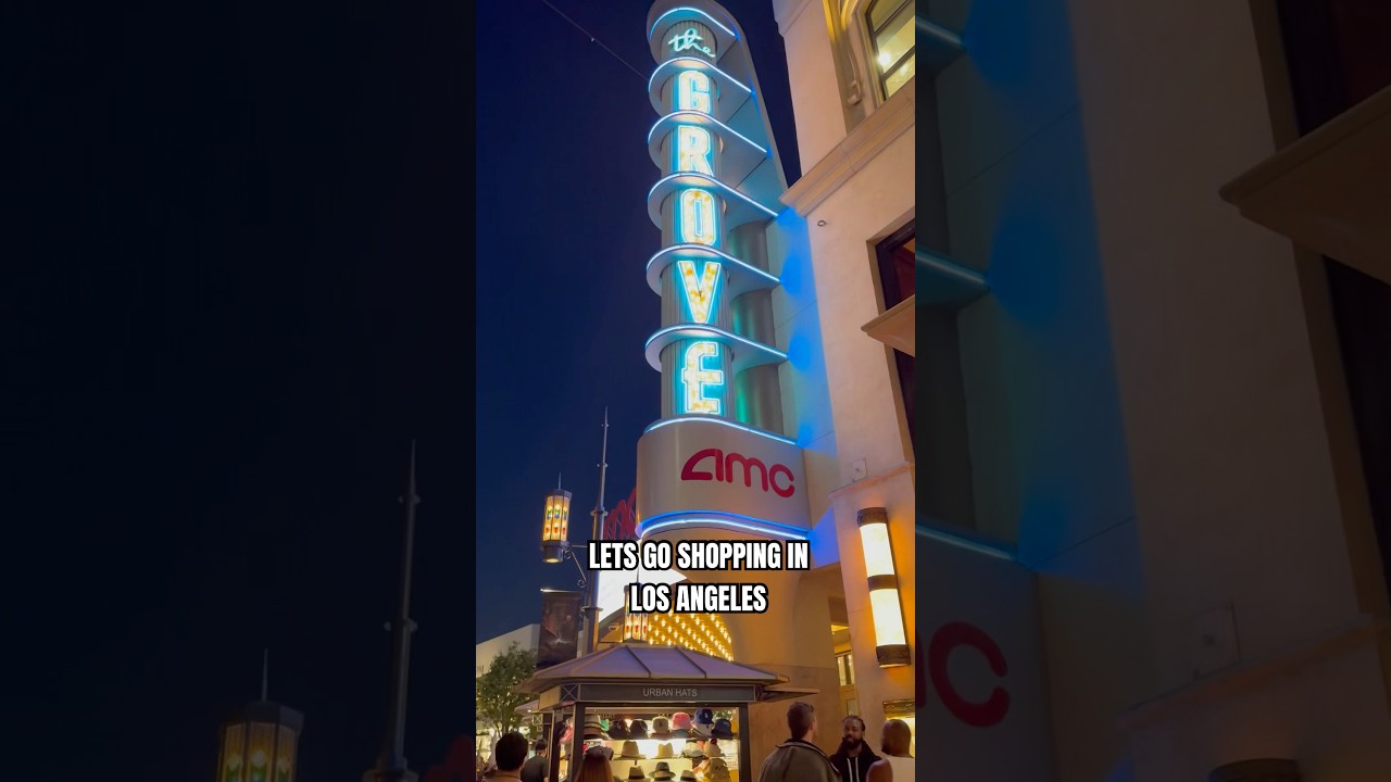 LETS GO SHOPPING IN LA🛍️🫶🏼✈️!!#thegrove #shoppingvlog #makeup #shortsfeed #losangeles #shopping