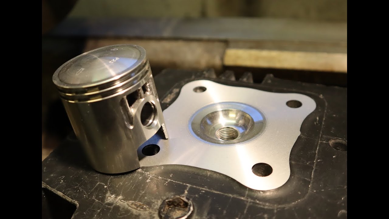 How to turn 2-stroke cylinder head by One Kick Norway