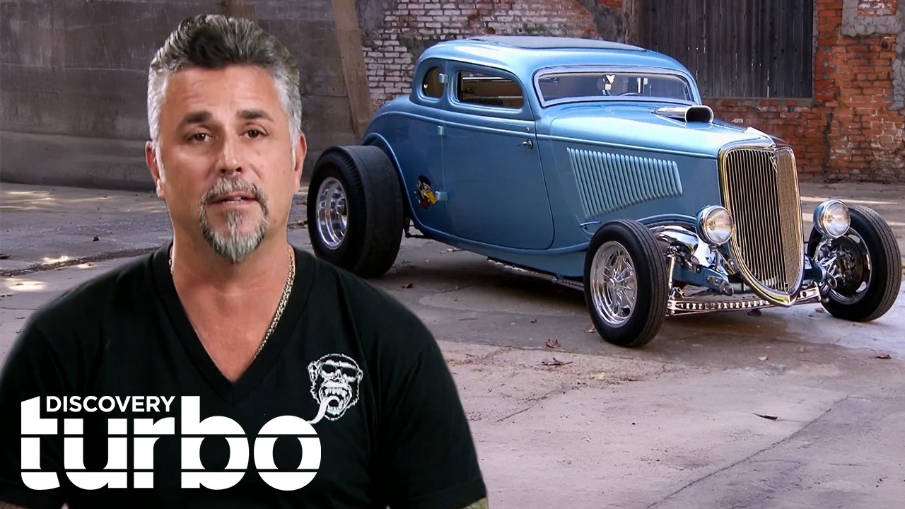 Richard Rawlings Builds A BADASS Custom Chopped Drag-Style 1934 Ford Coupe | Fast N’ Loud
