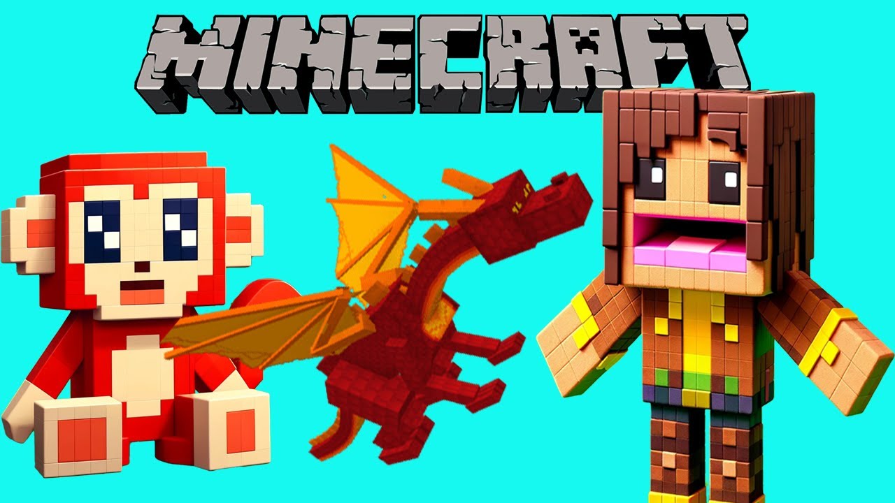 **¡Castillo Minecraft EN RUINAS!  Monosílabo y Nicola vs Dragones  ¡VENGANZA ÉPICA!** SALE MAL !
