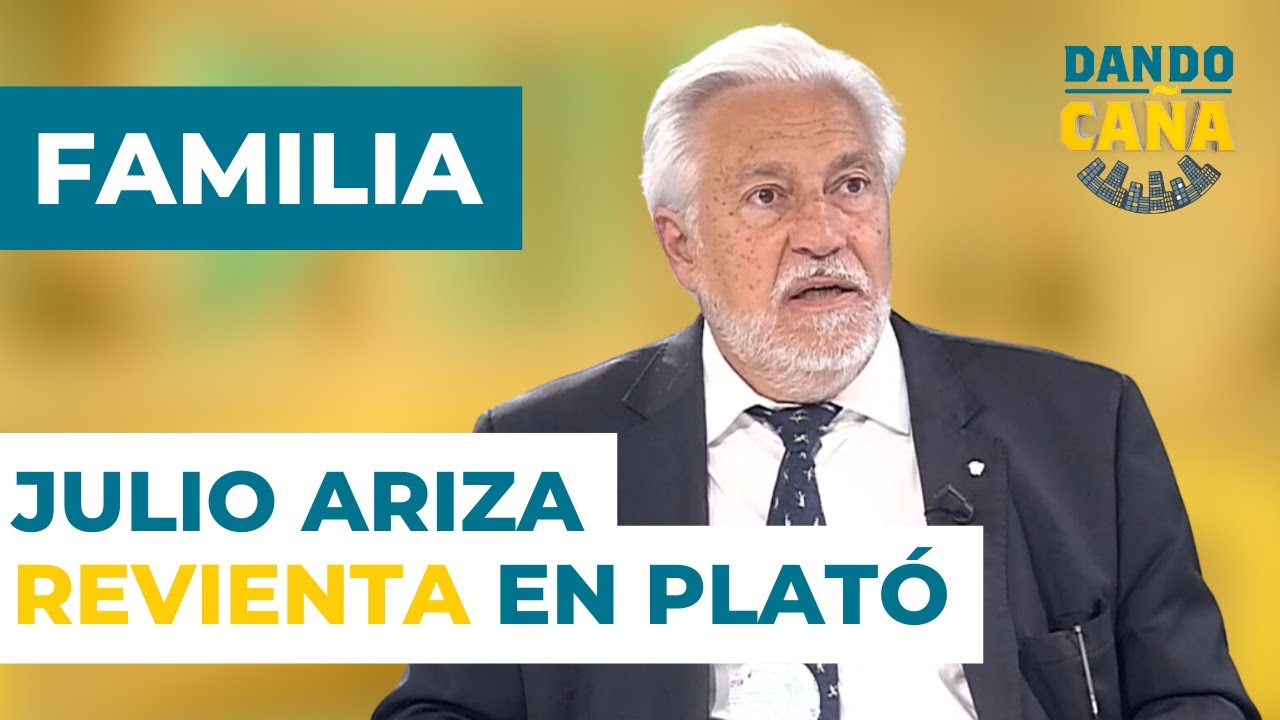 Julio Ariza INDIGNADO sobre las pol&iacute;ticas de familia