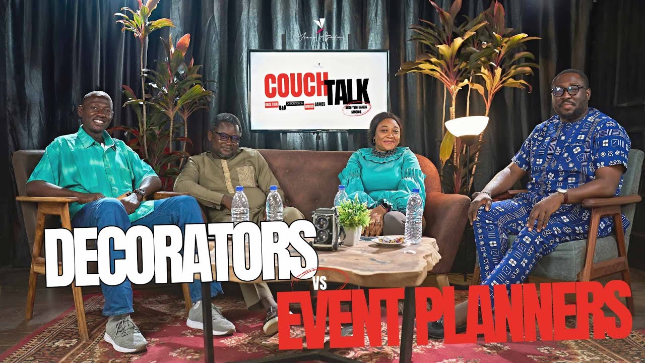 COUCH TALK 1.0  (Decorators VS Event Planners) Part 2