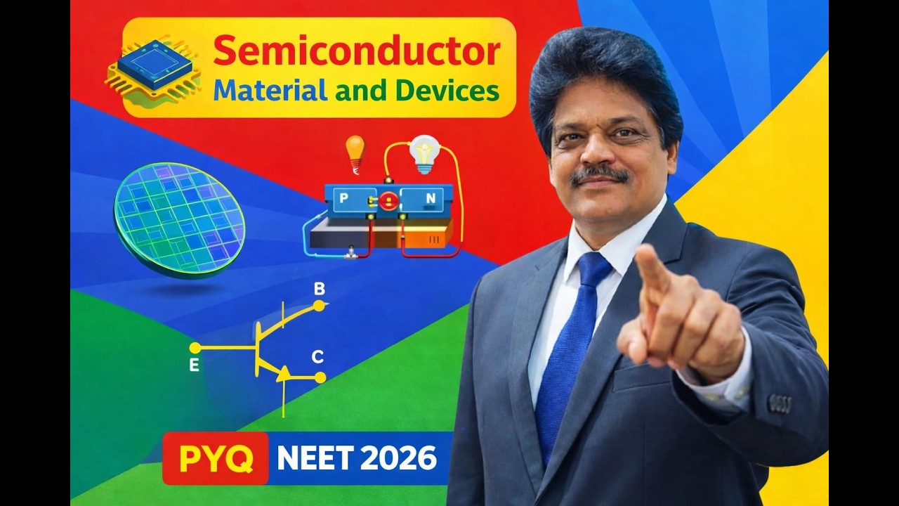 Semiconductor By Alok sir ONE SHOT JUNOON CRASH COURSE #neetexam