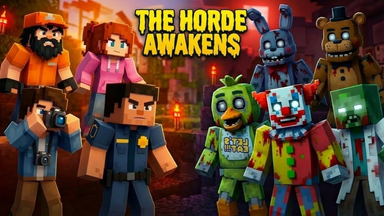 Zombie Outbreak: Carnival Of Chaos | Minecraft Animation | Full Episode 1